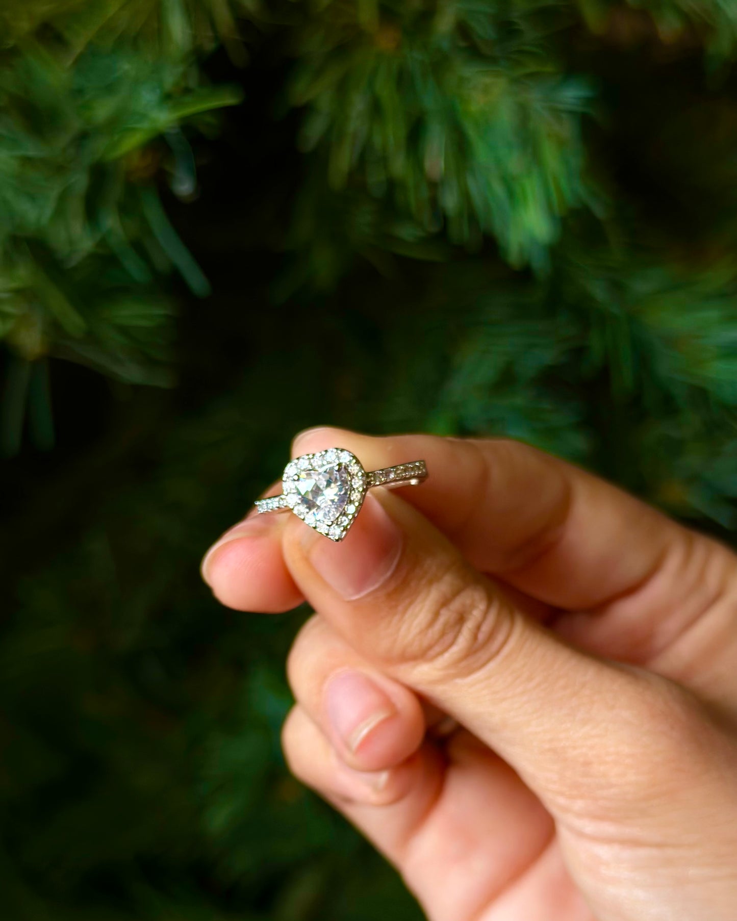 Ethereal Halo Ring & Bracelet & Necklace