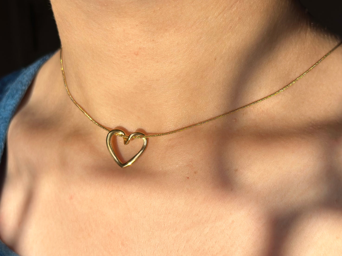 Golden Heart Charm