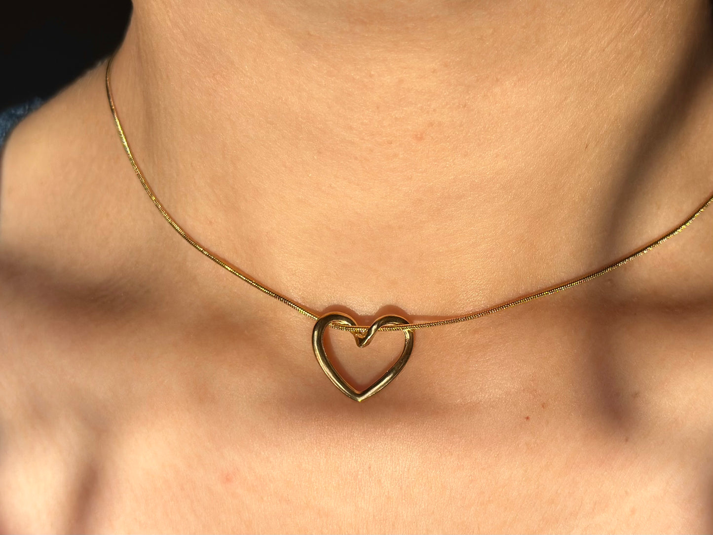 Golden Heart Charm